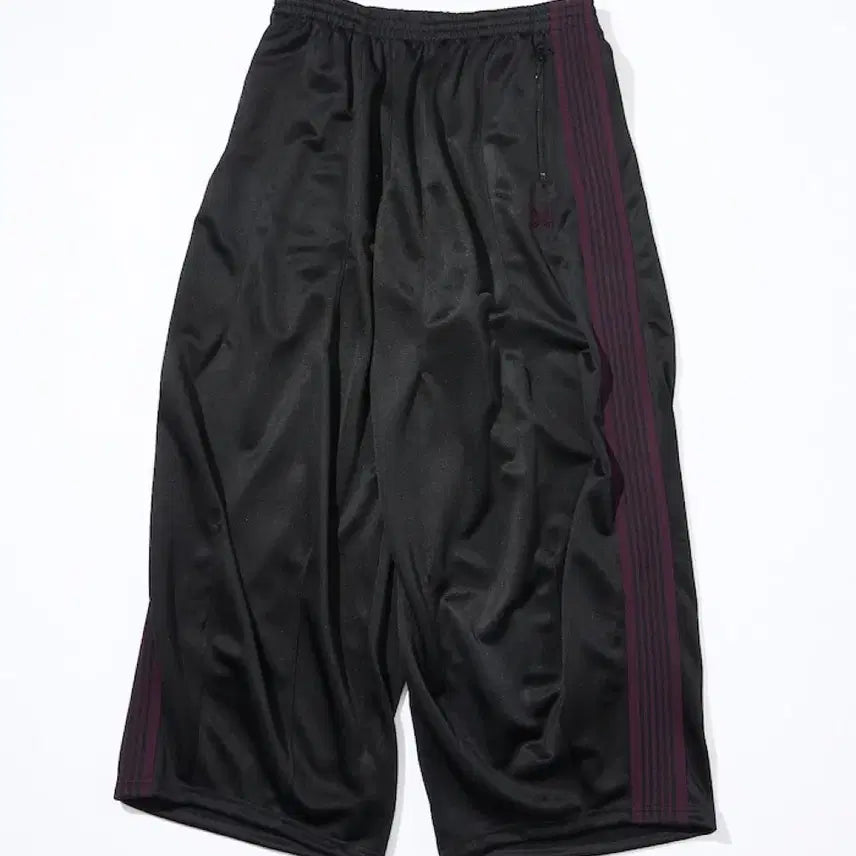 [BUNJANG] Needles Freaks Store Exclusive HD Track Pants Black Dark Purple / [XS/S/M] 니들스 프릭스 스토어  별주 HD 트랙팬츠 블랙 다크퍼플