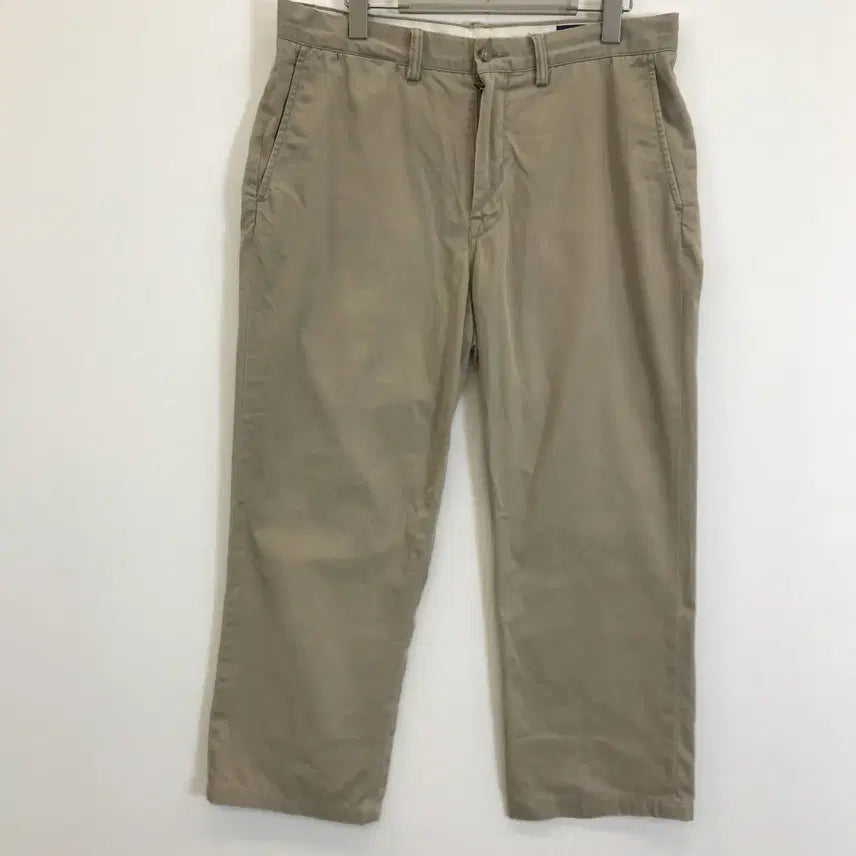 [BUNJANG] Polo Ralph Lauren Classic Fit Cotton Chino Pants Beige 34x34 / 폴로 랄프로렌 클래식핏 코튼치노팬츠 [34x34]