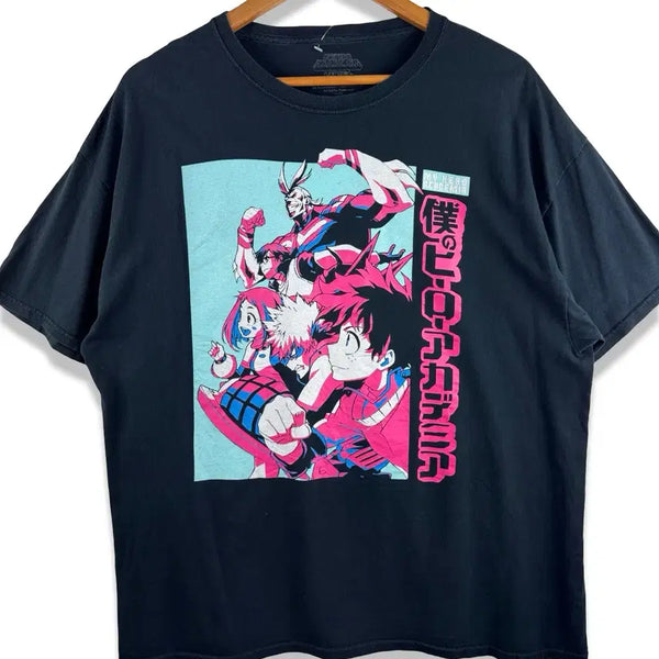 [BUNJANG] My Hero Academia Official Anime T-Shirt / 나히아 오피셜 애니 티셔츠4398