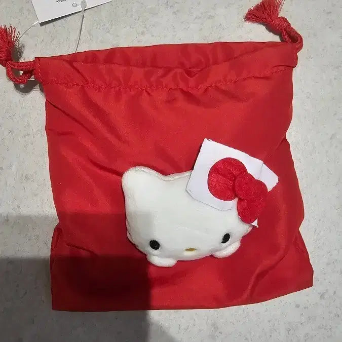 [BUNJANG] Sanrio Hello Kitty Drawstring Pouch / 일본 헬로키티 복조리 파우치