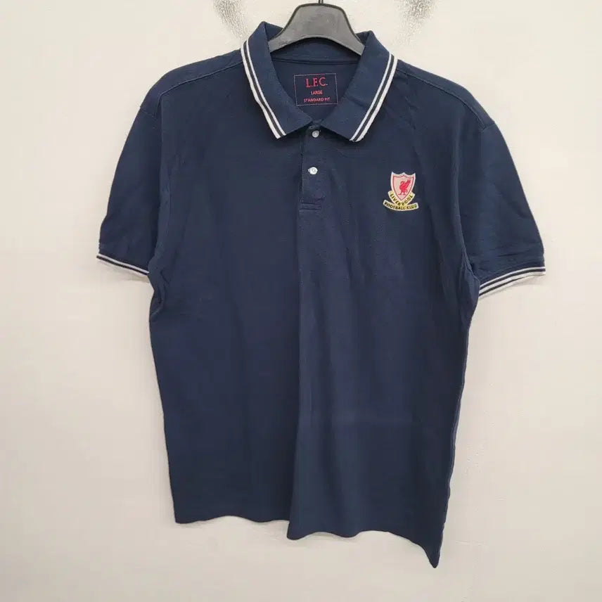 [BUNJANG] Liverpool Short Sleeve Polo T-Shirt / [100/L] 리버풀 반팔 카라티