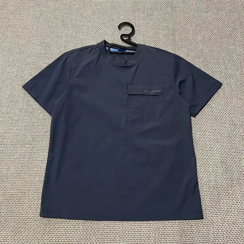 [BUNJANG] Montbell Round Short Sleeve Warm-up T-shirt S / S 몽벨 라운드 반팔 웜업 B.8626