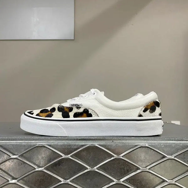 [BUNJANG] Vans Era Leopard Truewhite Shoes / 반스 에라 레오파드 트루화이트 240 (gr-5590)