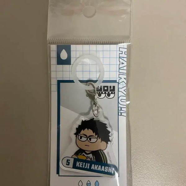 [BUNJANG] Haikyuu!! Akaashi Keiji Jirori Seal Keyring / 하이큐 아카아시 지로리 메지루시 키링