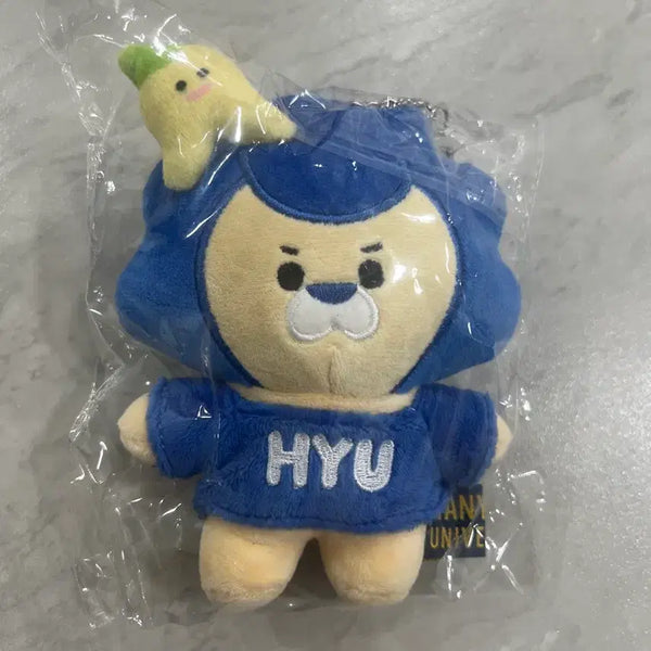 [BUNJANG] Hanyang University Hylion Mascot Plush Keychain / 한양대 굿즈 인형 하이리온 키링