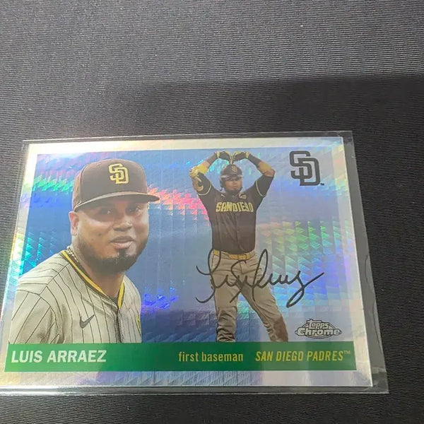 [BUNJANG] 2025 Topps Chrome Platinum Luis Arraez Trading Card / 2025 탑스 크롬 플래티넘 샌디에이고 루이스 아라에즈 카드