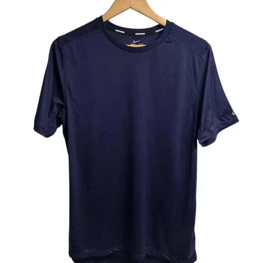 [BUNJANG] Nike Dri-FIT Running T-Shirt Navy L / 나이키(NIKE) 드라이핏 러닝 반팔티셔츠 네이비 Lsize