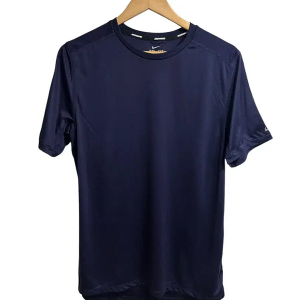 [BUNJANG] Nike Dri-FIT Running T-Shirt Navy L / 나이키(NIKE) 드라이핏 러닝 반팔티셔츠 네이비 Lsize