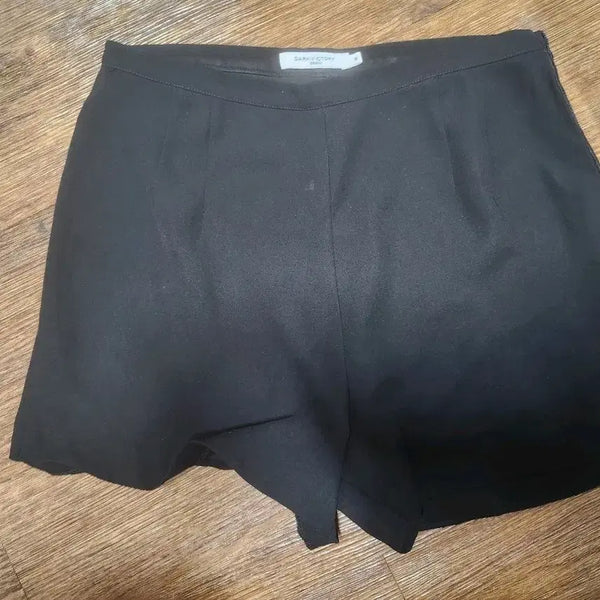 [BUNJANG] Black Formal Shorts / 정장반바지