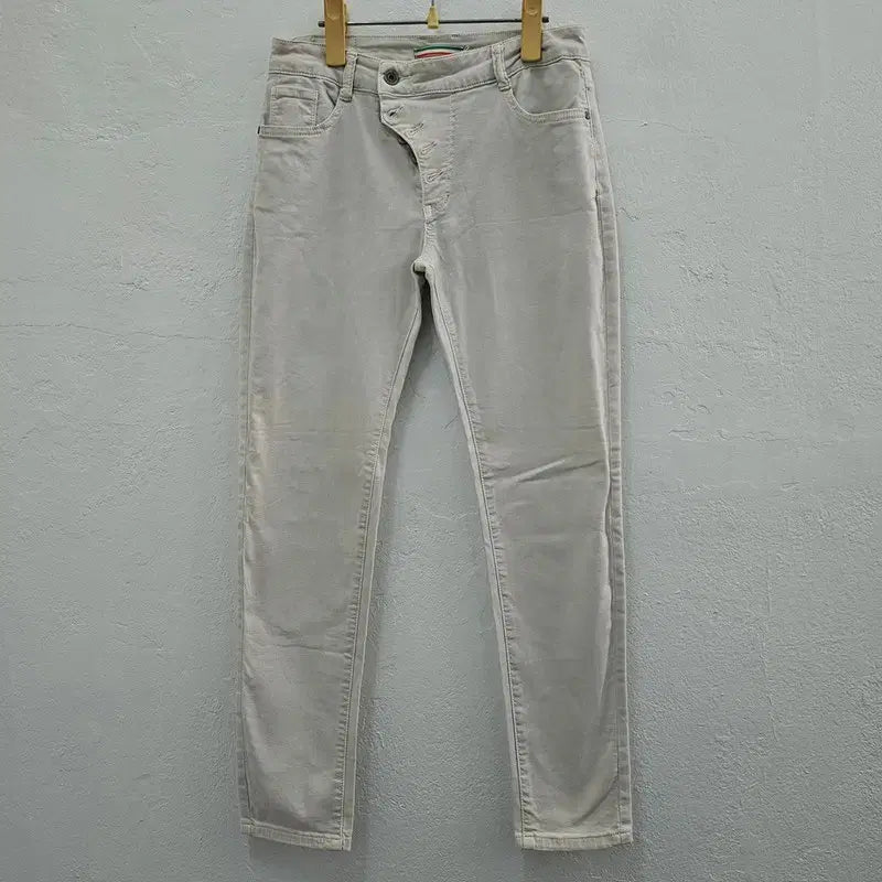 [BUNJANG] ITALY Light Gray Spandex Pants / ITALY 바지 여 26/27 J6186