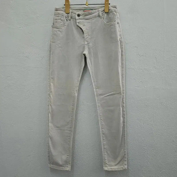 [BUNJANG] ITALY Light Gray Spandex Pants / ITALY 바지 여 26/27 J6186