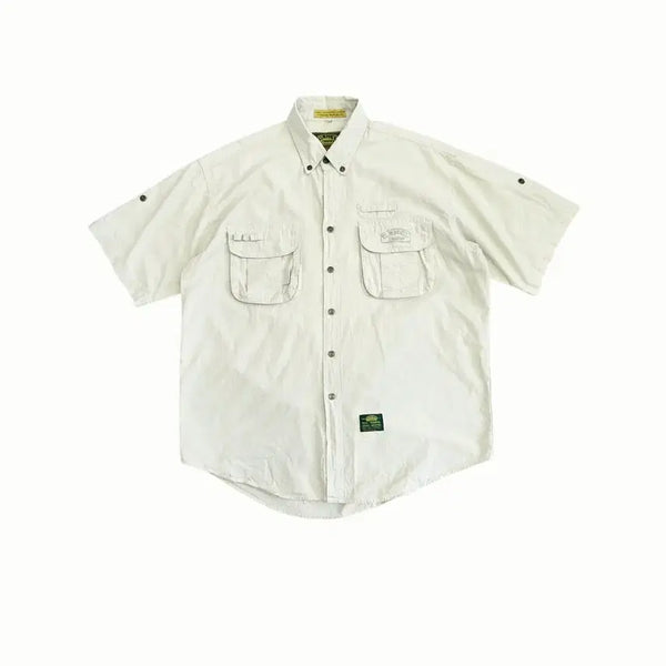 [BUNJANG] Camel Trophy Adventure Safari Fishing Short Sleeve Shirt XXL / Camel Trophy 카멜 트로피 어드벤쳐 사파리 피싱 반팔 셔츠입니다