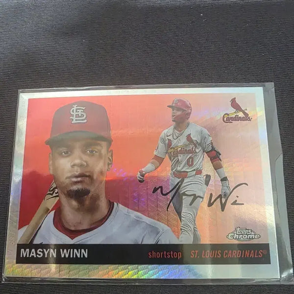 [BUNJANG] 2025 Topps Chrome Platinum Paul Goldschmidt St. Louis Cardinals Trading Card / 2025 탑스 크롬 플래티넘 세인트루이스 메이신 윈 카드