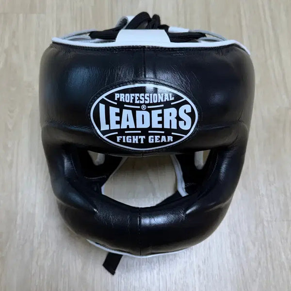 [BUNJANG] Leaders Gear Full Face Nose Guard Headgear - Black / 리더스기어 풀페이스 코보호 헤드기어 블랙
