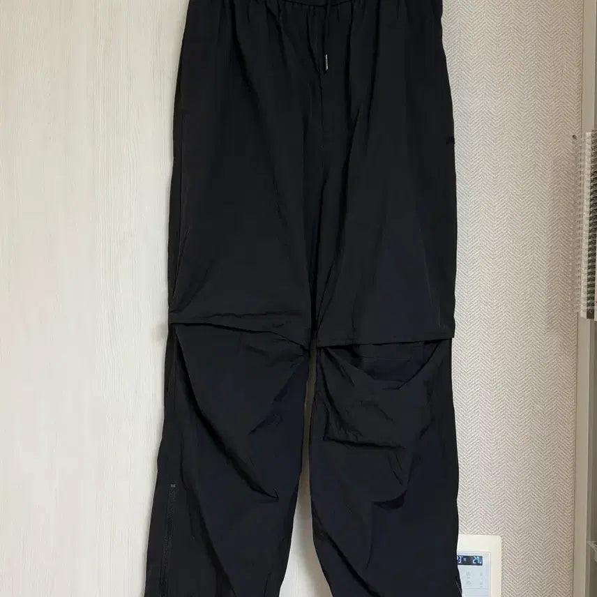 [BUNJANG] JUUN.J 23FW Nylon Low Crotch Pants Black / (46) 23fw 준지 나일론 로우 크로치 팬츠 블랙