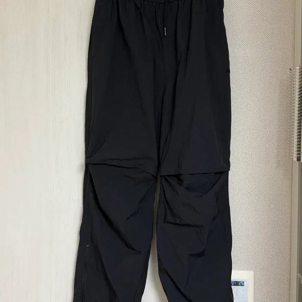 [BUNJANG] JUUN.J 23FW Nylon Low Crotch Pants Black / (46) 23fw 준지 나일론 로우 크로치 팬츠 블랙