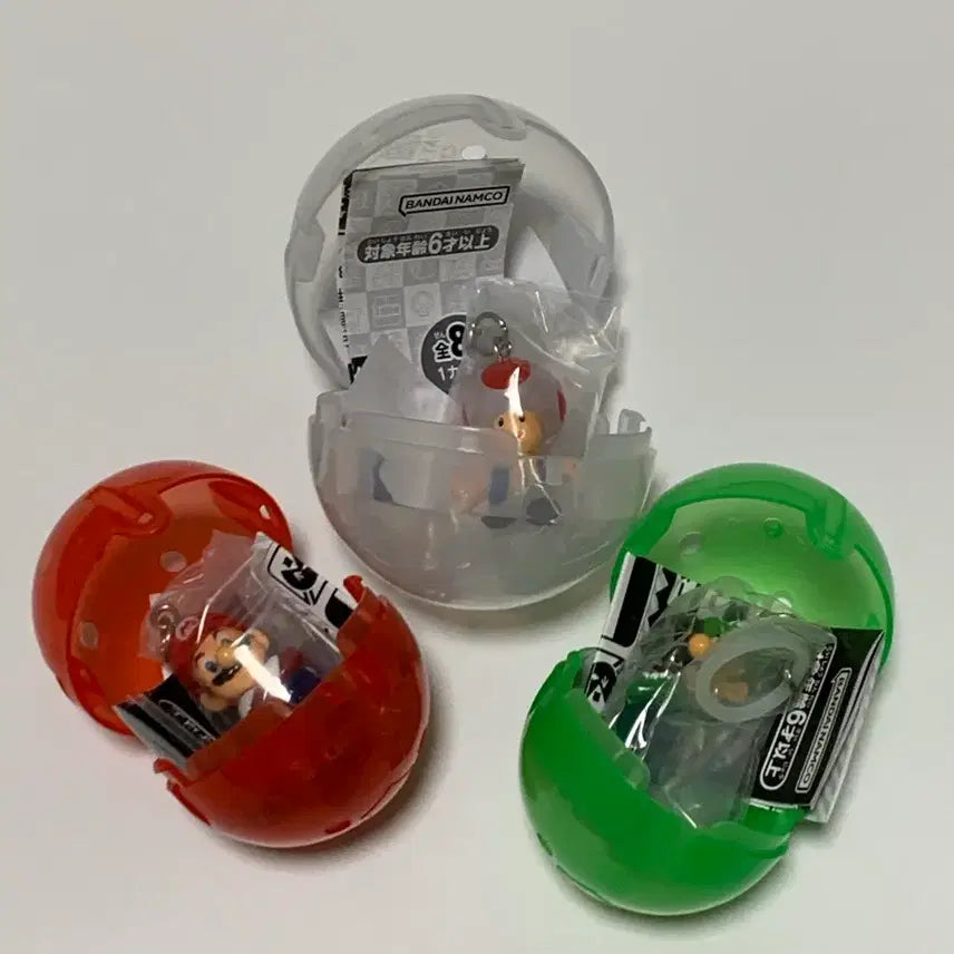 [BUNJANG] Super Mario Mushroom Kingdom Toad, Mario, Luigi Figure Capsule Set / 슈퍼마리오 메지루시 키노피오 마리오 루이지