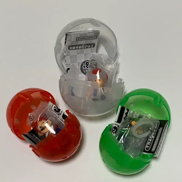 [BUNJANG] Super Mario Mushroom Kingdom Toad, Mario, Luigi Figure Capsule Set / 슈퍼마리오 메지루시 키노피오 마리오 루이지