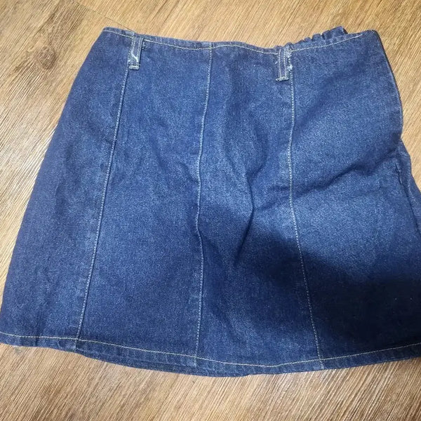 [BUNJANG] Elastic Waist Skirt / 청뒷밴딩스커트