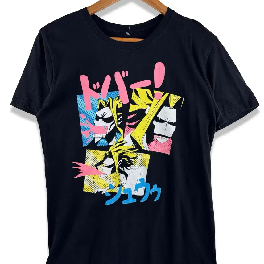 [BUNJANG] My Hero Academia All Might Anime T-Shirt / 나히아 올마이트 애니메이션 티셔츠4399