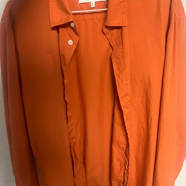 [BUNJANG] Maison Margiela Orange Shirt Size 41 / 마르지엘라 셔츠 오렌지 색상 41 사이즈 10번라인