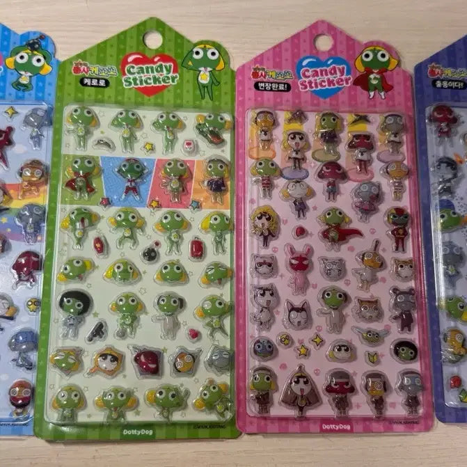 [BUNJANG] Sgt. Frog Keroro Candy Bong Bong Stickers / 개구리 중사 케로로 캔디봉봉 스티커