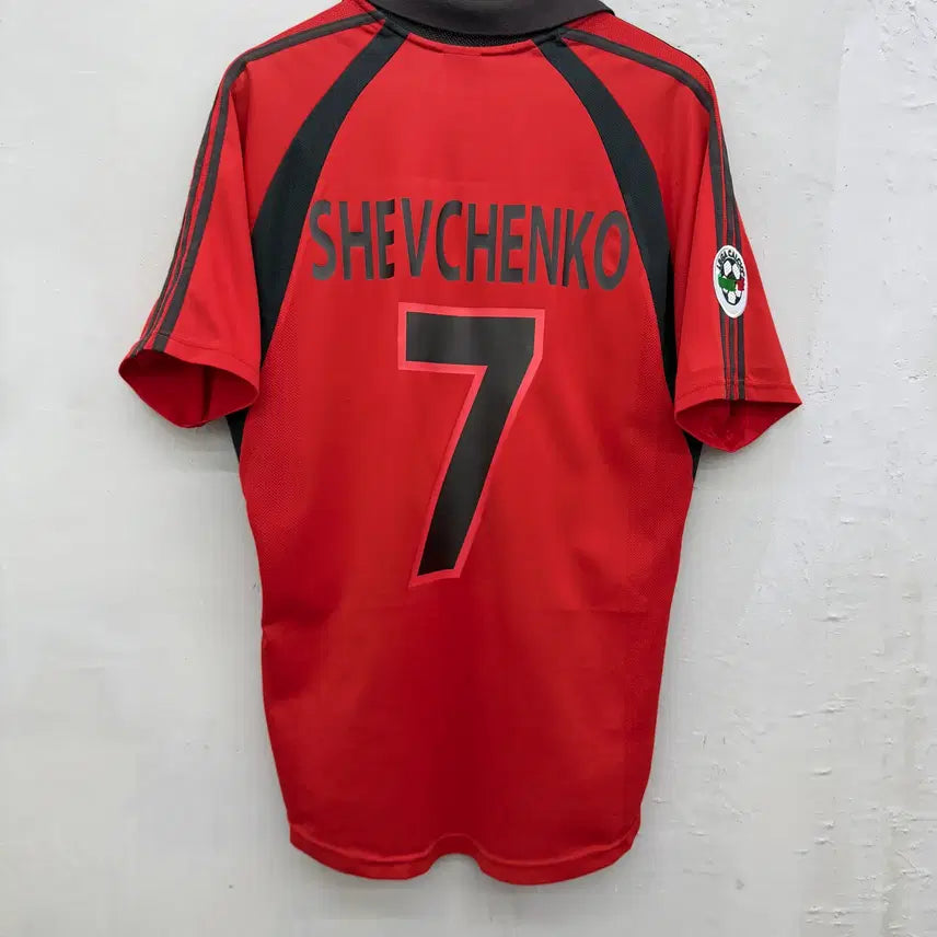 [BUNJANG] Adidas 01-02 AC Milan Third Kit League Ver. Andriy Shevchenko Jersey (M) / (M) 아디다스 01-02 AC 밀란 써드킷 리그.ver 안드리 셰브첸코
