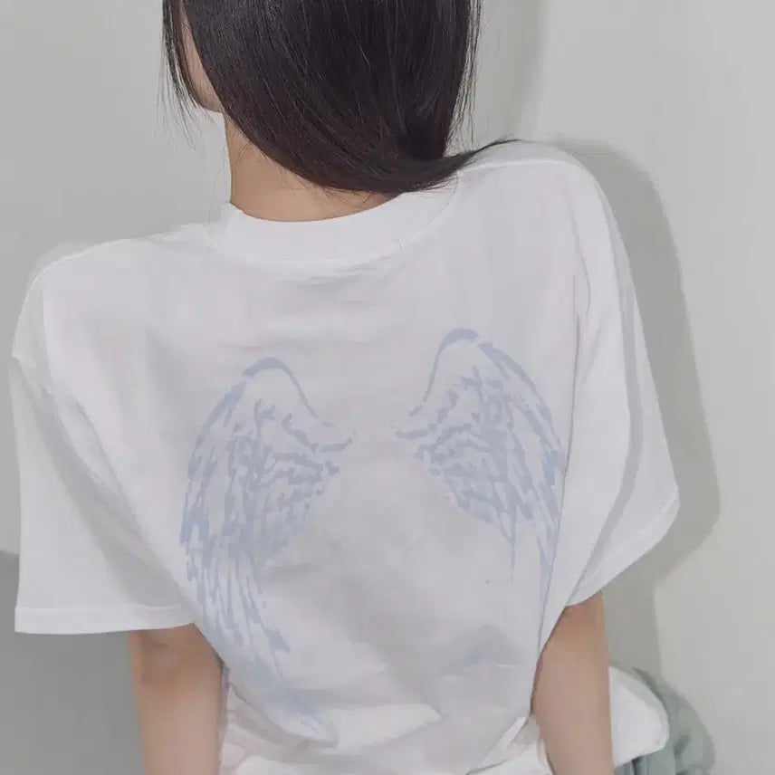 [BUNJANG] Fancy Club Reversible Heaven T-Shirt / 팬시클럽 리버스 오브 헤븐티