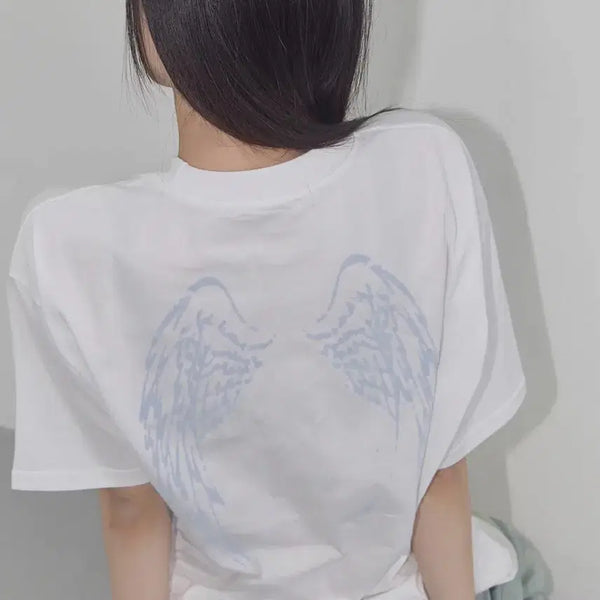 [BUNJANG] Fancy Club Reversible Heaven T-Shirt / 팬시클럽 리버스 오브 헤븐티
