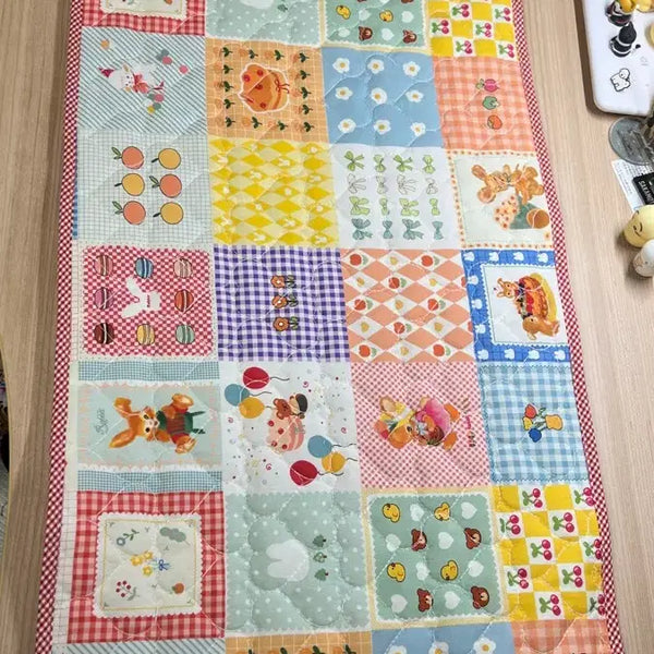 [BUNJANG] Keyki Bookclub XL Quilted Reading Desk Mat / 케이키 북클럽 XL 누빔 독서 데스크 책상 테이블 다꾸 매트