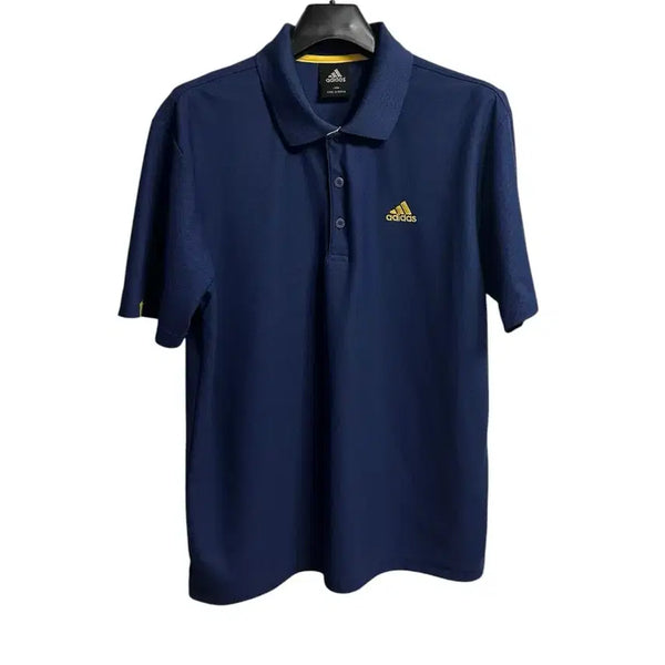 [BUNJANG] Adidas Climalite Polo T-Shirt Navy / 아디다스 반팔 카라티셔츠 네이비 100size