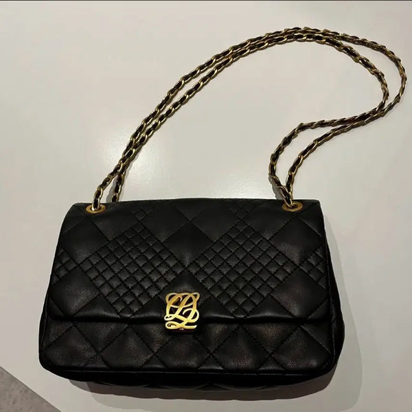 [BUNJANG] Louis Quatorze Quilted Chain Shoulder Bag / 루이까또즈 퀄팅 체인 숄더백