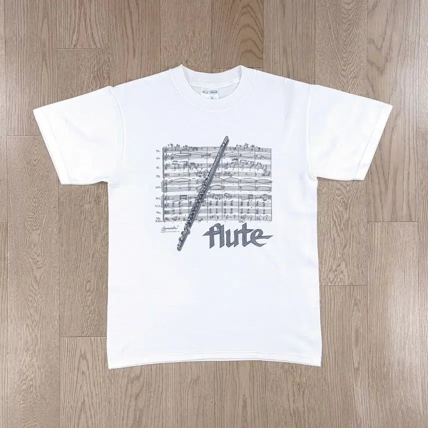 [BUNJANG] 1990s Jass Flute Sheet Music Cassandra T-Shirt / 90년대 저지스 플루트 악보 카산드라 반팔 티셔츠 S