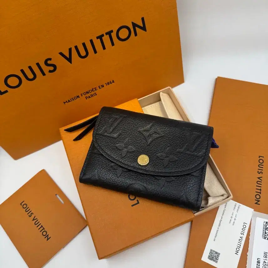 [BUNJANG] Louis Vuitton Empreinte Rosalie Coin Purse Wallet (New Model) / 루이비통 앙프렝뜨 로잘리 코인퍼스 신형 지갑
