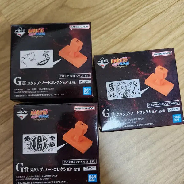 [BUNJANG] Naruto Ichiban Kuji Kazekage Retrieval Arc G Prize 3-Type Full Set / 현물일괄)나루토 이치방쿠지 카제카게 탈환편 G상 3종 풀세트 제일복권