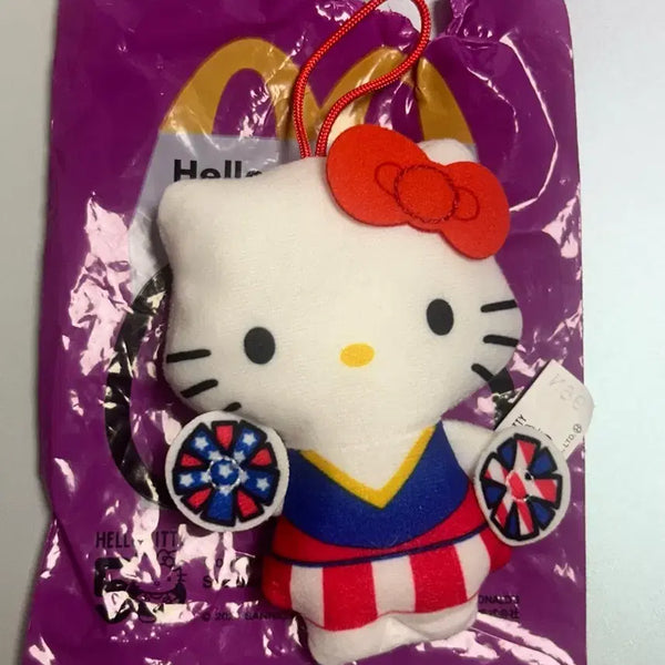 [BUNJANG] McDonald's 50th Anniversary Hello Kitty Keychain / (정품) (새상품) 50주년 일본 맥도날드 헬로키티 키링
