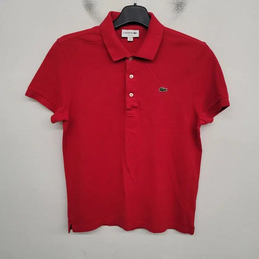 [BUNJANG] Lacoste Short Sleeve Polo T-Shirt Size 90/S / [90/S] 라코스테 반팔 카라티