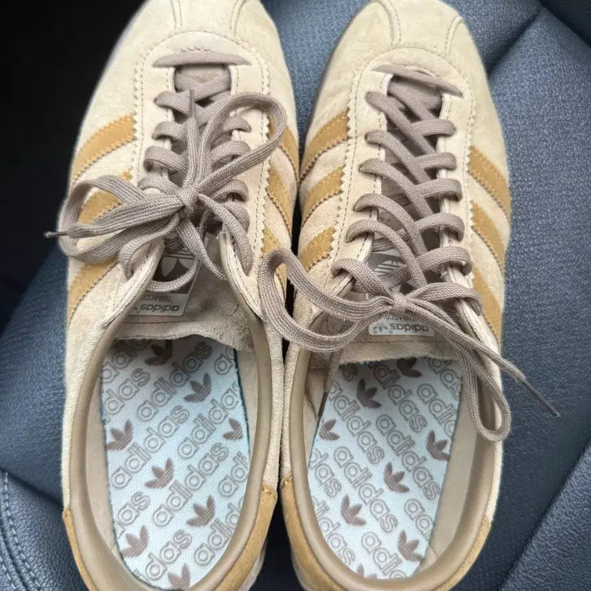 [BUNJANG] Adidas Tobacco Beige Suede Sneakers / 아디다스 토바코 베이지 팝니다