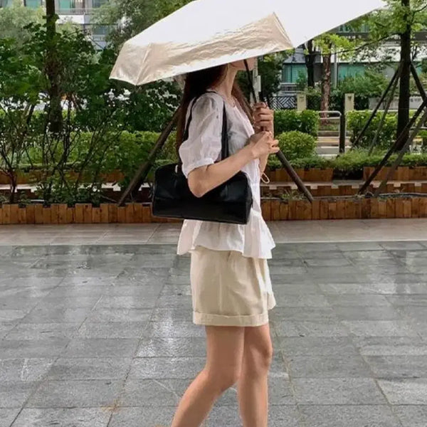 [BUNJANG] Another Leeds Puff Blouse White / (새상품) another leeds 퍼프 블라우스 화이트