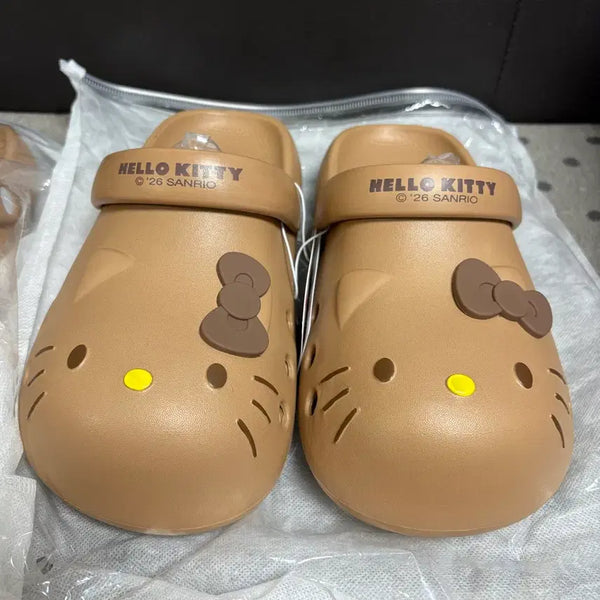 [BUNJANG] Hello Kitty Brown Sandals / *새상품)헬로키티 브라운샌들 신발