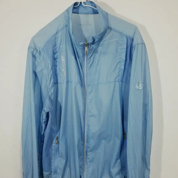[BUNJANG] All For You Blue Windbreaker Jacket (Sizes 100-105) / 올포유 블루 바람막이 100~ 105