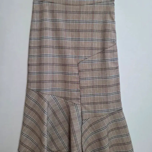 [BUNJANG] JIGOTT Check Skirt / 지고트 스커트 (27-28) 봄.여름용
