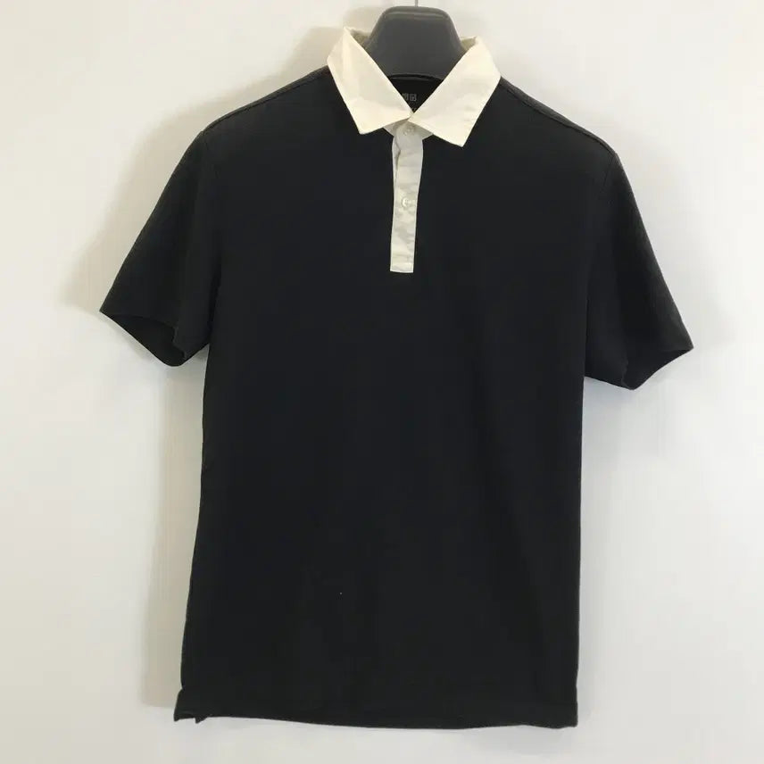 [BUNJANG] Uniqlo x Theory JPN Polo T-Shirt Black L / 유니클로 x 띠어리 JPN 폴로티셔츠 블랙 [L]