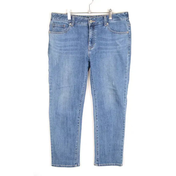 [BUNJANG] Guess Banding Waist Straight Leg Denim Pants CB8192 Women's 30 / 게스 밴딩허리 청바지 여성30 스판 레귤러 데님 팬츠 CB8192