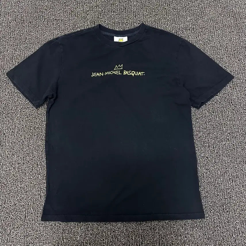 [BUNJANG] Jean-Michel Basquiat Short Sleeve T-Shirt Black L / 장 미셸 바스키아 반팔 티셔츠 블랙 100(L)