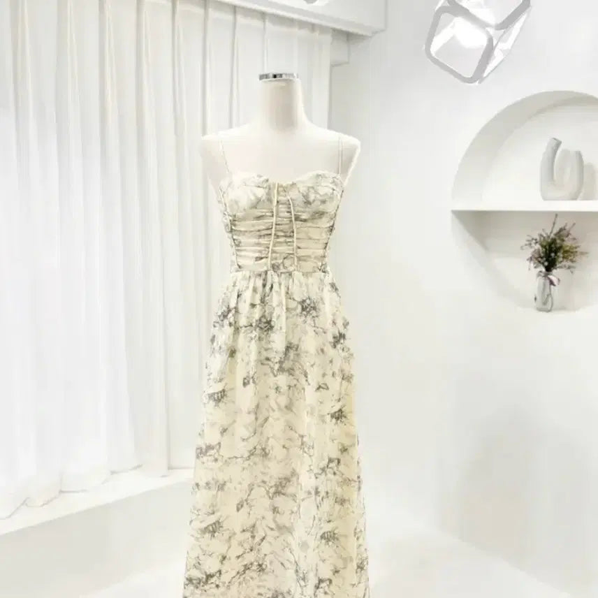 [BUNJANG] Sleeveless Maxi Dress for Resort Wear / 휴양지 나시원피스
