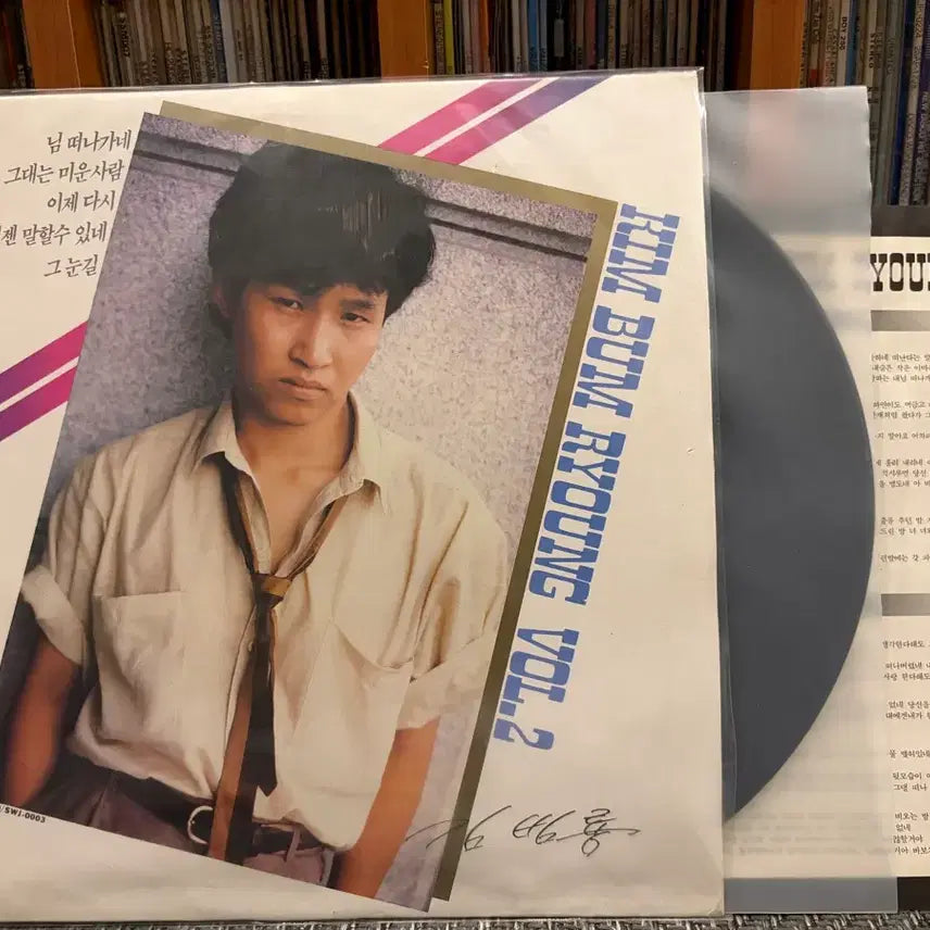 [BUNJANG] Kim Bum Ryong 2nd Album - 'If You Leave' LP / (LP) 김범룡 2집 - 님 떠나가네