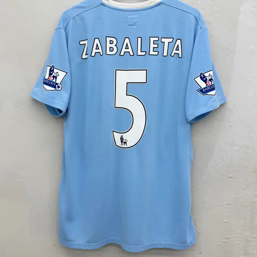 [BUNJANG] Umbro 09-10 Manchester City Home Pablo Zabaleta League Jersey XL / (XL) 엄브로 09-10 맨체스터 시티 홈 리그.ver 파블로 사발레타