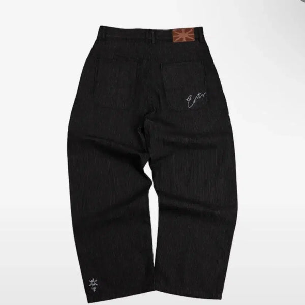 [BUNJANG] ERTR Stripe Pants M / 이알티알 스트라이프 팬츠 m