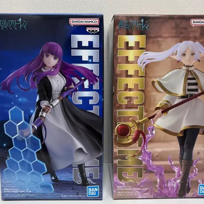 [BUNJANG] Frieren: Beyond Journey's End Fern & Frieren Set (Sealed) / 장송의프리렌 이펙트림 페른 프리렌 세트 미개봉